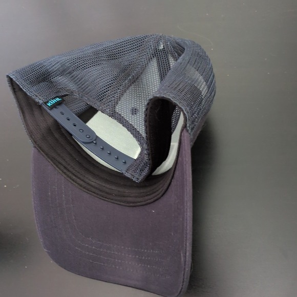 Kuhl Hiking Hat Mesh Trucker Cap Navy Blue Snapback OSFM - Picture 5 of 9